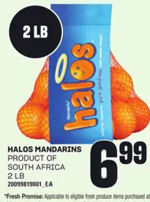 Loblaws HALOS MANDARINS, 2 LB offer