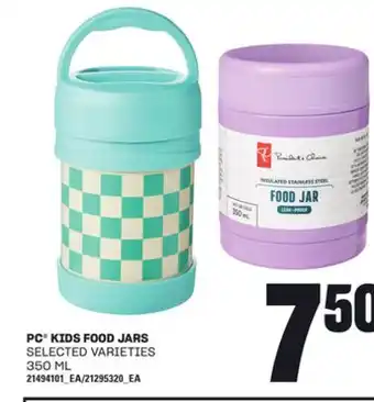 Loblaws PC KIDS FOOD JARS, 350 ML offer