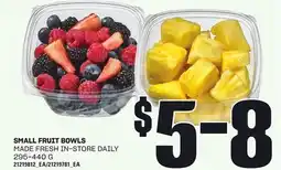 Loblaws SMALL FRUIT BOWLS, 295-440 G offer