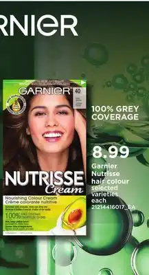 Loblaws GARNIER NUTRISSE HAIR COLOUR offer