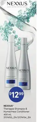 Loblaws NEXXUS THERAPPE SHAMPOO & HUMECTRESS CONDITIONER, 400 ML offer