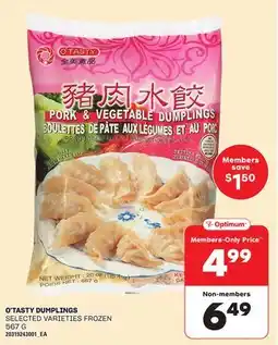 Loblaws O'TASTY DUMPLINGS, 567 G offer