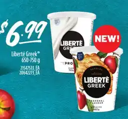 Loblaws Liberté Greek , 650-750 G offer