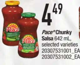 Loblaws PACE CHUNKY SALSA, 642 ML offer