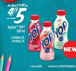 Loblaws YOPLAIT YOP 200 ML offer
