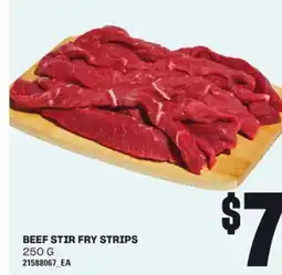 Loblaws BEEF STIR FRY STRIPS, 250 G offer