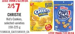 Loblaws CHRISTIE KID'S COOKIES, 150-225 G offer