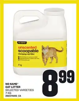 Loblaws NO NAME CAT LITTER, 7 KG offer