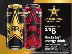 Loblaws ROCKSTAR ENERGY DRINK, 473 ML offer