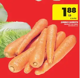 Real Canadian Superstore JUMBO CARROTS offer
