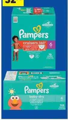 Real Canadian Superstore PAMPERS ECONO PACK DIAPERS, 58-200'S offer