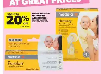 Real Canadian Superstore MEDELA FEEDING OR NURSING ACCESSORIES offer