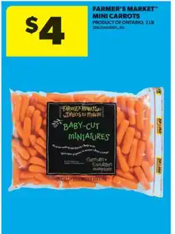 Real Canadian Superstore FARMER'S MARKET MINI CARROTS, 2 LB offer