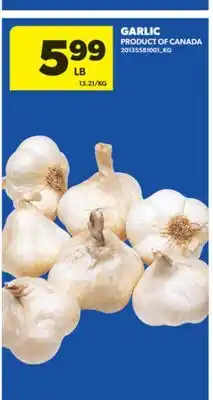 Real Canadian Superstore GARLIC offer