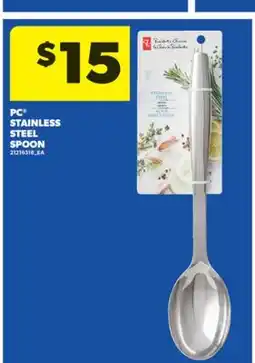 Real Canadian Superstore PC STAINLESS STEEL SPOON offer
