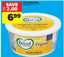 Real Canadian Superstore BECEL MARGARINE, 637/850 G offer
