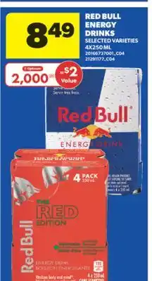 Real Canadian Superstore RED BULL ENERGY DRINKS offer