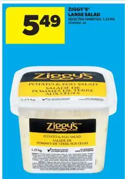 Real Canadian Superstore ZIGGY'S LARGE SALAD offer