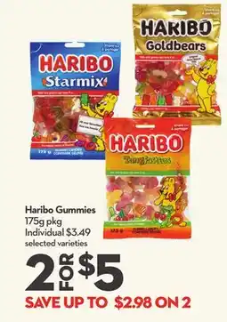 Longo's Haribo Gummies offer