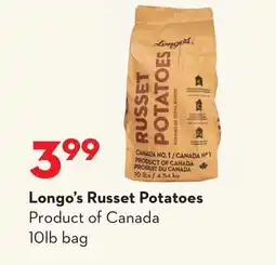 Longo's Russet Potatoes offer