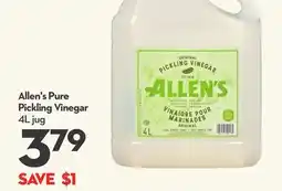 Longo's Pure Pickling Vinegar offer