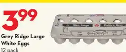 Longo's Large White Eggs offer