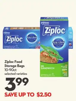 Longo's Ziploc Food Storage Bags offer