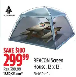 Canadian Tire Woods BEACON Screen House offer