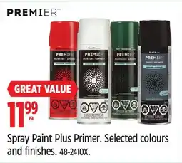 Canadian Tire Premier Spray Paint Plus Primer offer