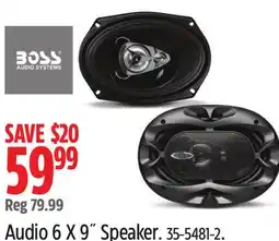 Canadian Tire Pit Boss Audio 6 X 9˝ Speaker offer