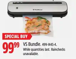 Canadian Tire FoodSaver VS Bundle offer