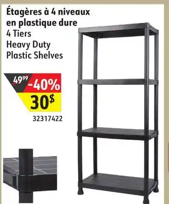 Sushi Shop 4 Tiers Heavy Duty Plastic Shelves offer