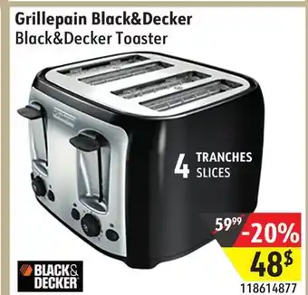 Hart Black & decker toaster offer