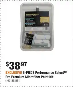 Home Depot EXCLUSIVE 6-PIECE Performance Select Pro Premium Microfiber Paint Kit offer