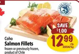 Farm Boy Coho Salmon Fillets offer