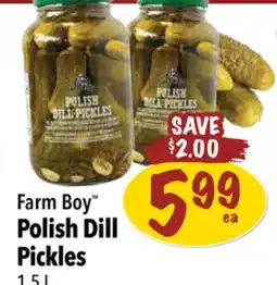 Farm Boy Farm Boy Polish Dill Pickles offer