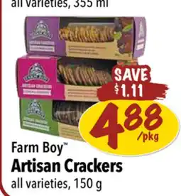 Farm Boy Farm Boy Artisan Crackers offer