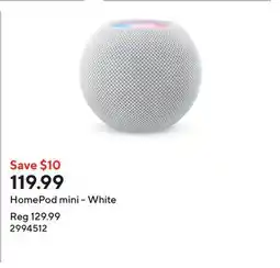 Staples HomePod mini - White offer