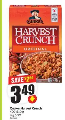 FreshCo Quaker Harvest Crunch offer