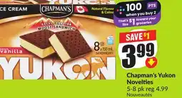 FreshCo Chapman's Yukon Novelties 5-8 pk offer