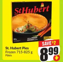 FreshCo St. Hubert Pies Frozen 715-825 g offer