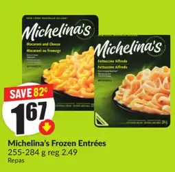 FreshCo Michelina's Frozen Entrees 255-284 g offer