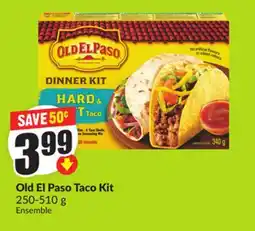 FreshCo Old EI Paso Taco Kit 250-510 g offer
