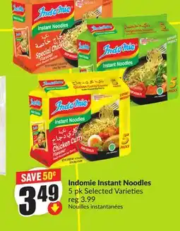 Chalo FreshCo Indomie Instant Noodles 5 pk Selected Varieties offer
