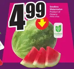 Chalo FreshCo Seedless Watermelon Product of Ontario offer
