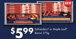 Chalo FreshCo Schneiders or Maple Leaf Bacon offer
