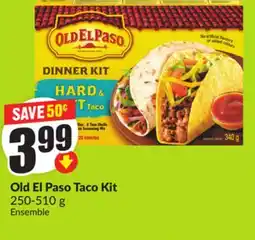 Chalo FreshCo Old El Paso Taco Kit 250-510 g offer