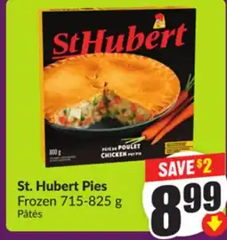 Chalo FreshCo St. Hubert Pies Frozen 715-825 g offer