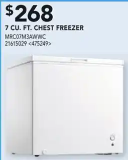RONA MIDEA 7 CU. FT. CHEST FREEZER offer