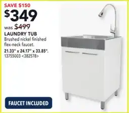 RONA LAUNDRY TUB 21.33 X 24.17 X 33.85 offer